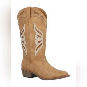 Madden NYC Women's Butterfly Western Boots